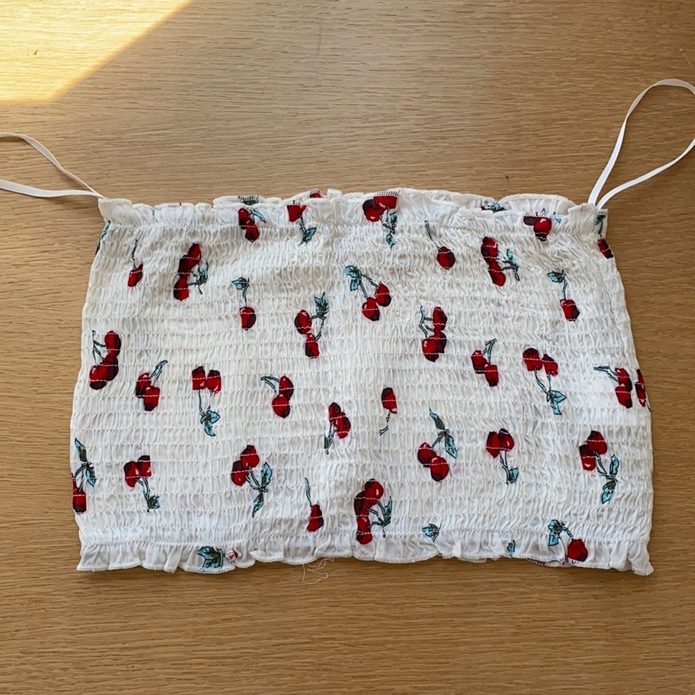 Cherry tube top